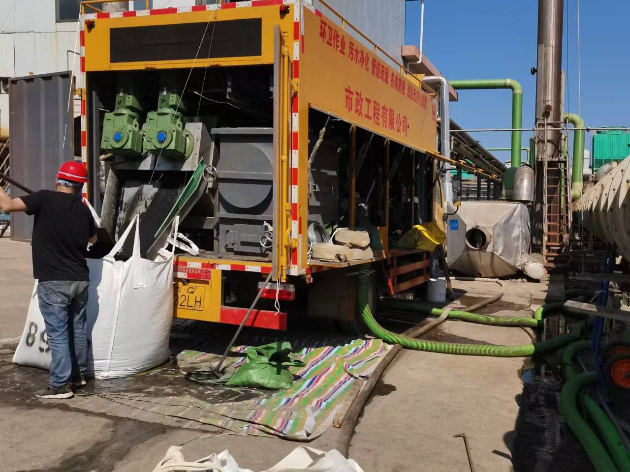 乌鲁木齐淤泥压干处理